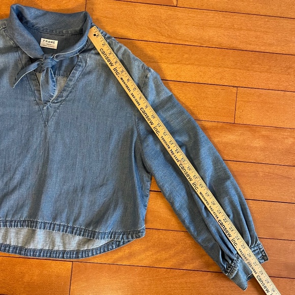 Frame Denim Crop shirt - Picture 12 of 15
